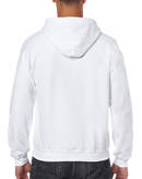 Poly-Cotton Zip-Up Hoodies | 2XL | Gildan 18600