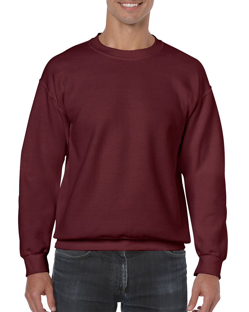 18000 Gildan Heavy Blend™ Crewneck Sweatshirt Red – Detail Basics Canada