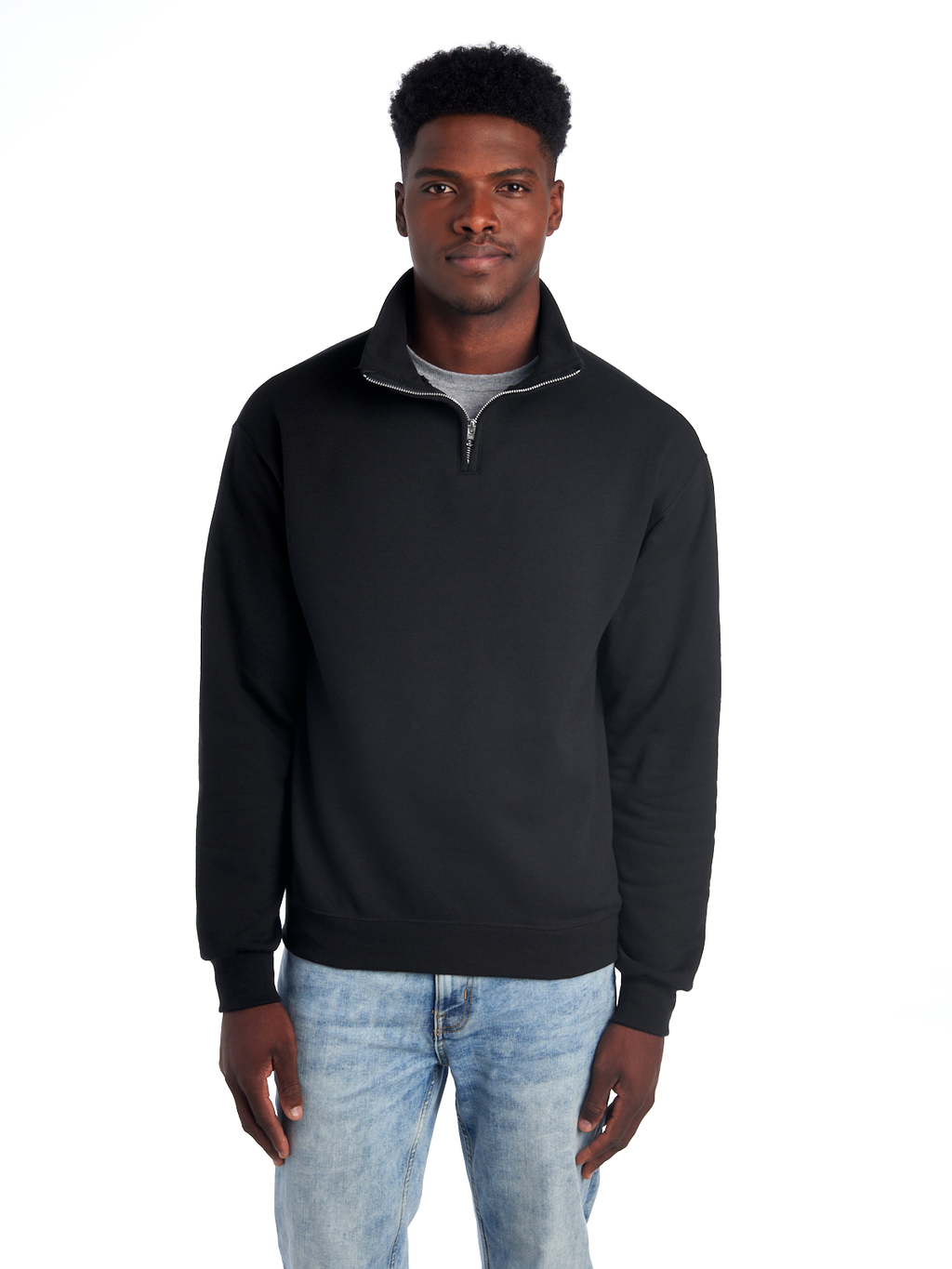 Quarter Zip Sweatshirt XL Jerzees 995MR