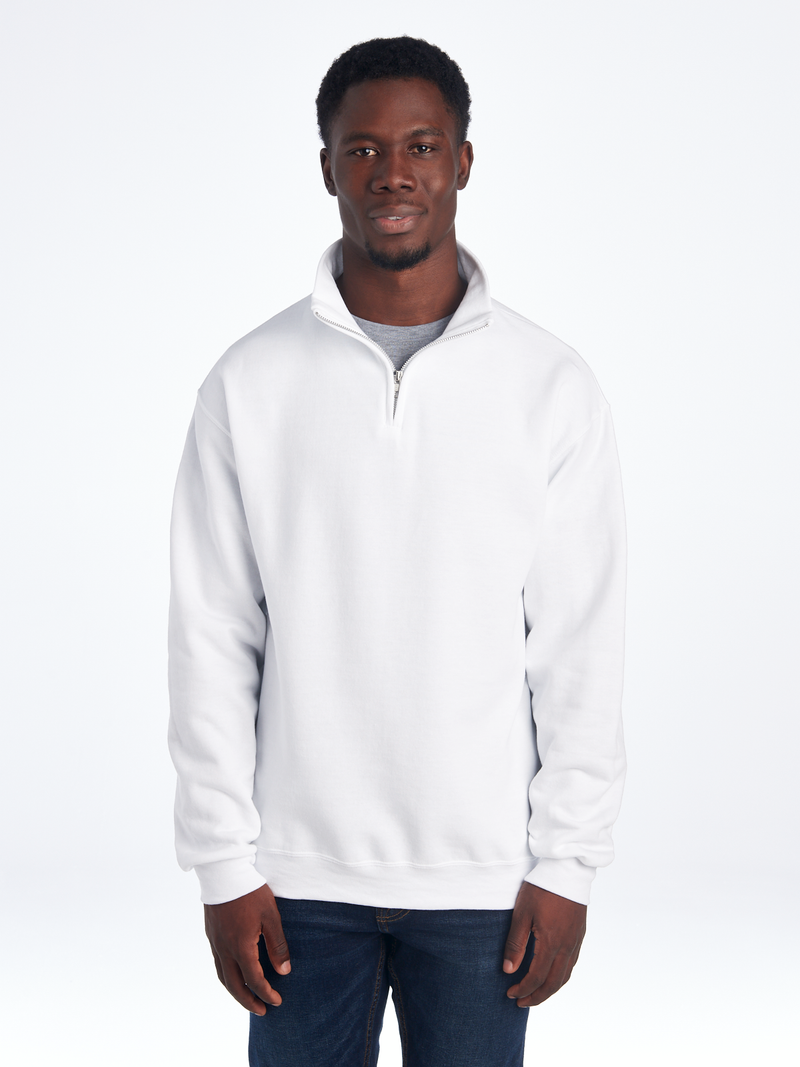 Quarter-Zip Sweatshirt | M | Jerzees 995MR