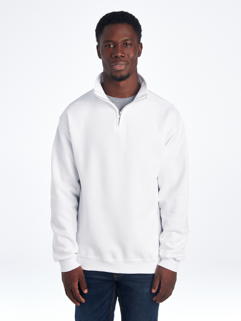Jerzees lightweight quarter zip sweatshirt sale